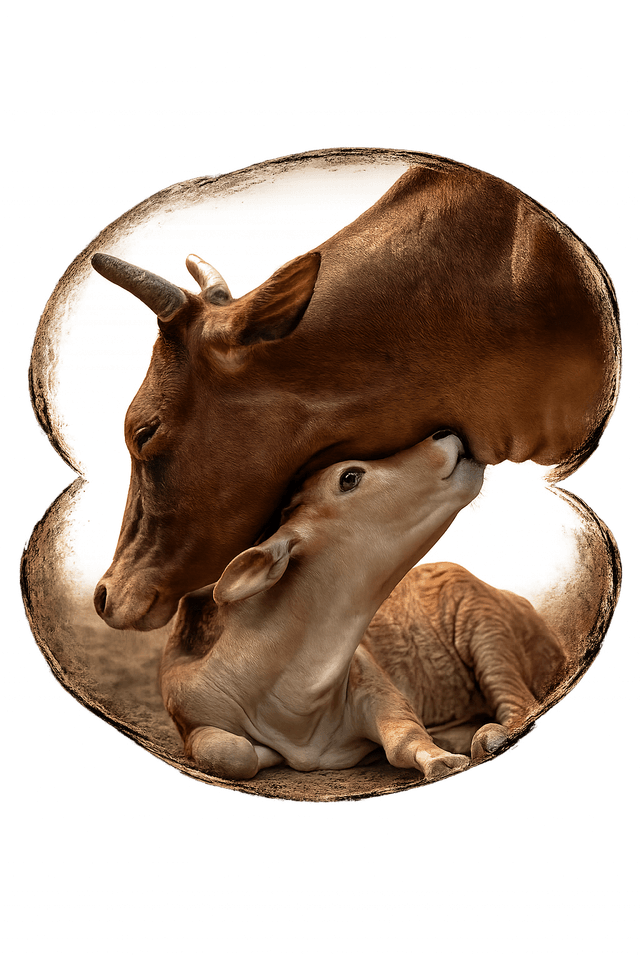 Gau Mata in shelter