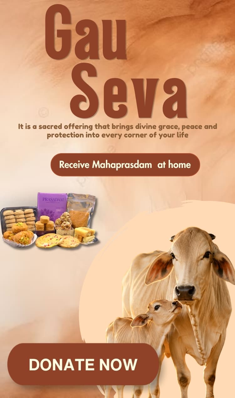 Gau Seva — A sacred offering that brings divine grace, peace, and protection.